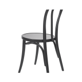 Holz Restaurantstuhl MONET 18 schwarz