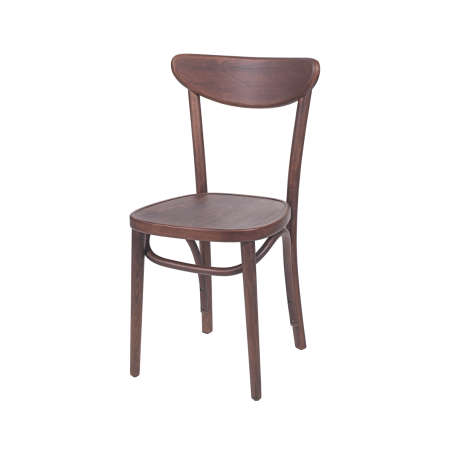 Holz Restaurantstuhl BOOMERANG walnuss
