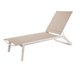 Aluminium-Sonnenliege RIVIERA Beige