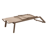 Aluminium-Sonnenliege RIVIERA Champagner