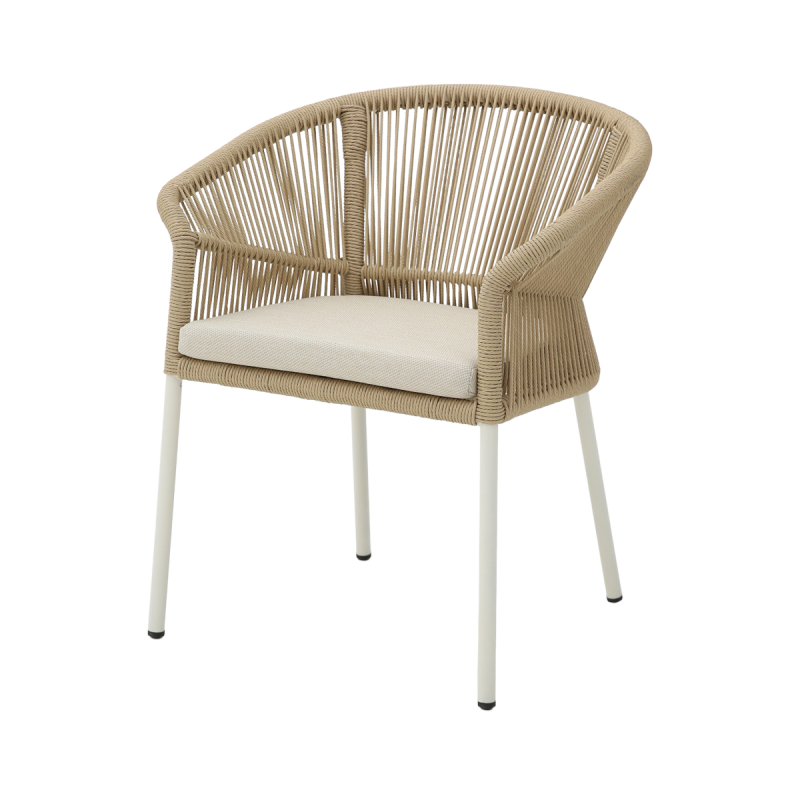 Technorattan Stuhl AUGUSTO beige