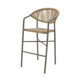 Technorattan Stuhl CESARE BAR Beige