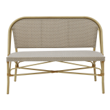 Technorattan Bank MATTEO BENCH beige