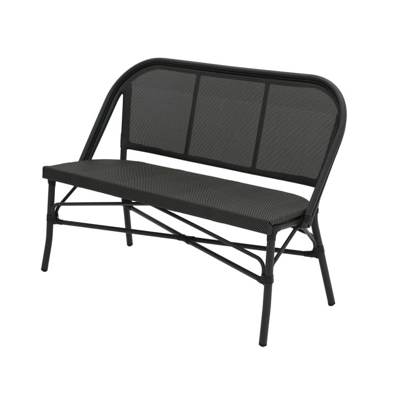 Technorattan Bank MATTEO BENCH graphit