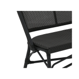 Technorattan Bank MATTEO BENCH graphit