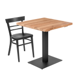 Holz Restaurantstuhl EPIC Schwarz
