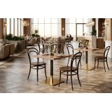 Holz Restaurantstuhl ICONIC Walnuss