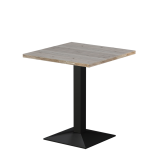 Bistrotisch GIZA 68x68 Cortona Eiche mit Light Wood-Kante