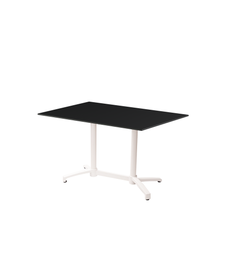 Tisch CROSS COMFORT DUO Weiß mit HPL-Platten