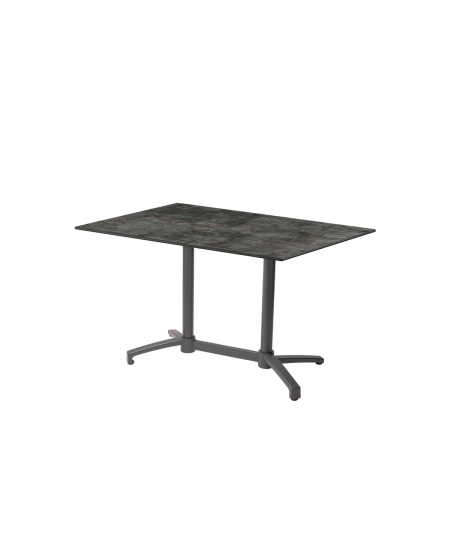 Tisch CROSS COMFORT DUO Grau mit HPL-Platten