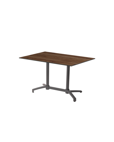 Tisch CROSS COMFORT DUO Grau mit HPL-Platten