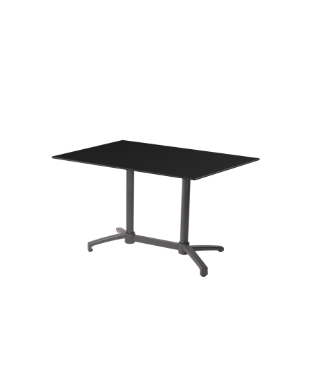 Tisch CROSS COMFORT DUO Grau mit HPL-Platten