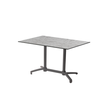 Tisch CROSS COMFORT DUO Grau mit HPL-Platten