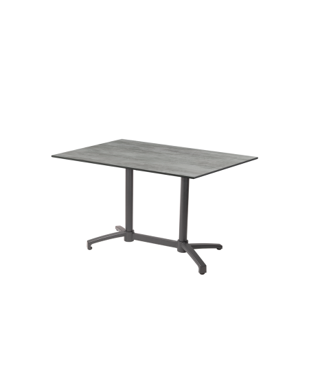 Tisch CROSS COMFORT DUO Grau mit HPL-Platten