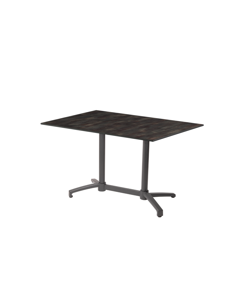 Tisch CROSS COMFORT DUO Grau mit HPL-Platten
