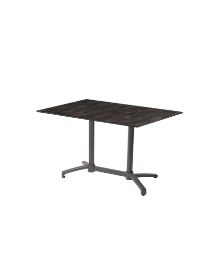Tisch CROSS COMFORT DUO Grau mit HPL-Platten