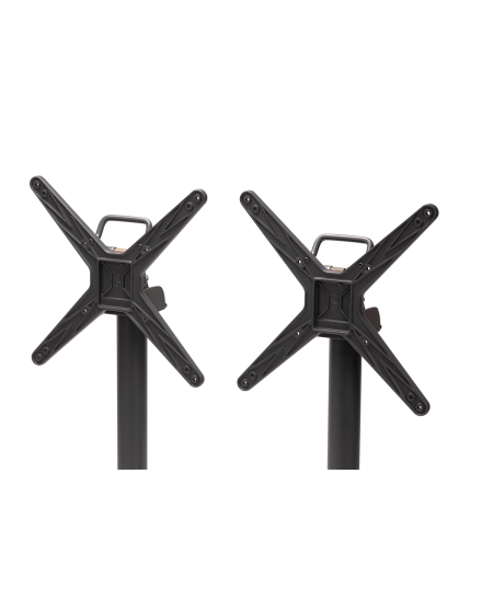 Tisch CROSS COMFORT DUO Grau mit HPL-Platten