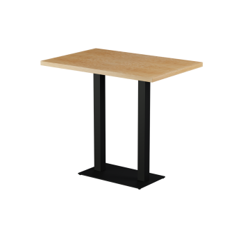 Tisch ALFA BAR DUO mit Furnierte-Platten
