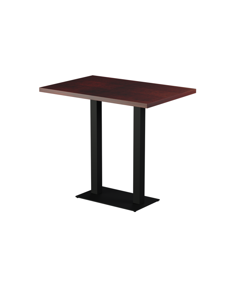 Tisch ALFA BAR DUO mit Furnierte-Platten
