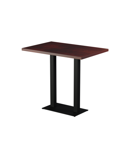 Tisch ALFA BAR DUO mit Furnierte-Platten