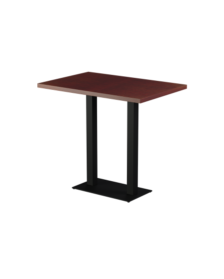 Tisch ALFA BAR DUO mit Furnierte-Platten