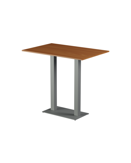 Tisch ALFA BAR DUO Grau mit Laminierte-Platten 18 mm