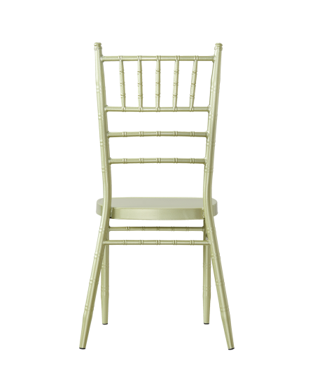 Stuhl CHIAVARI TIFFANY Metall Champagner