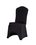 Stuhlhusse SLIMTEX LUX COLOR Schwarz
