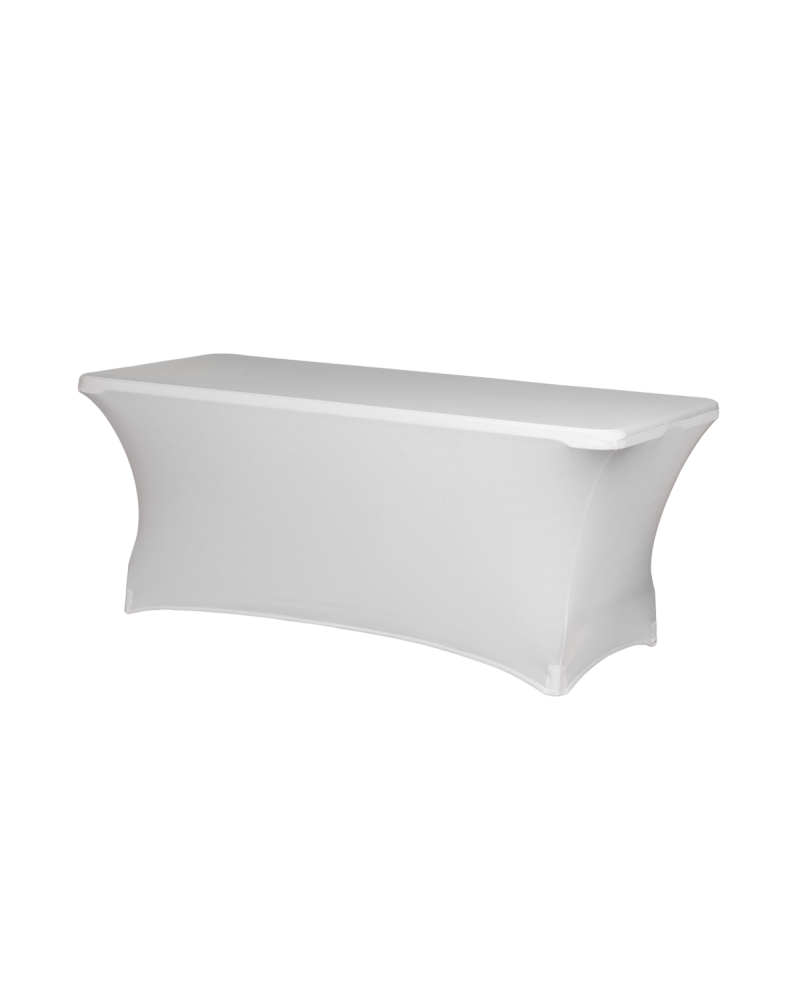Tischhusse FLEX-LUX Weiß