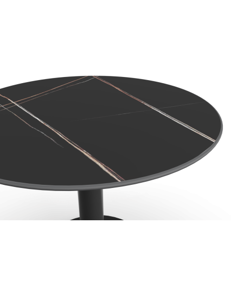Tisch OMEGA R mit Sintersteinplatte