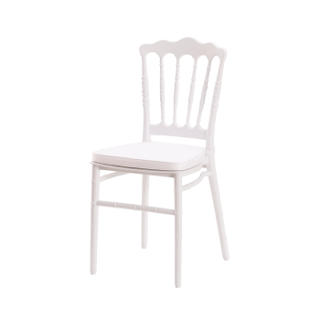 Stuhlkissen SIMPLE Weiß