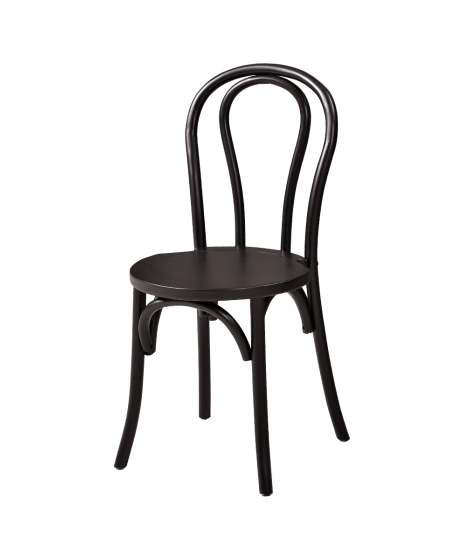 Stuhl MONET WOOD Schwarz