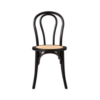 Stuhl MONET WOOD RT Schwarz