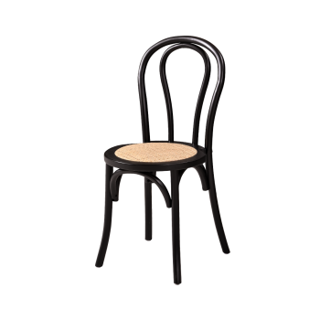 Stuhl MONET WOOD RT Schwarz
