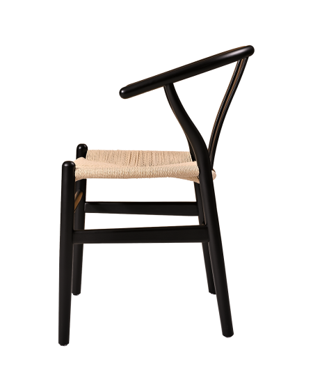 Stuhl WISHBONE Schwarz