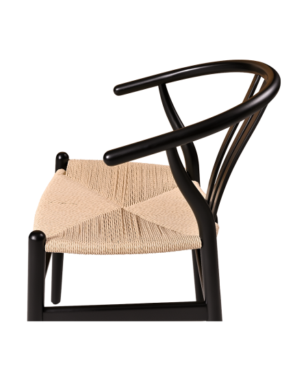 Stuhl WISHBONE Schwarz