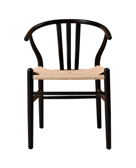 Stuhl WISHBONE Schwarz