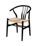 Stuhl WISHBONE Schwarz