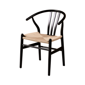 Stuhl WISHBONE Schwarz
