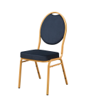 Stuhl HERMAN MODERN Schwarz Velours