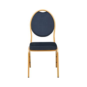 Stuhl HERMAN MODERN Schwarz Velours