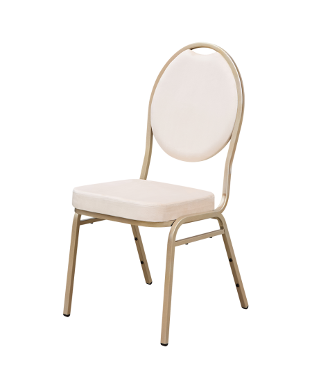Stuhl HERMAN MODERN Beiges Velours