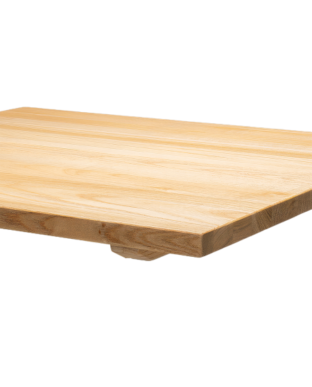 Tisch RUSTICAL mit Holzplatte