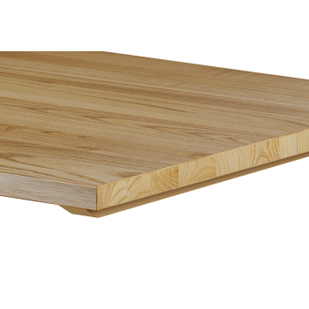 Tisch ARIOSO mit Holzplatte