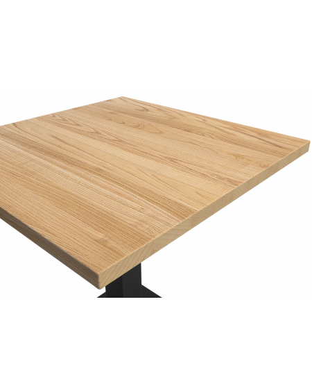Tisch GIZA mit Holzplatte