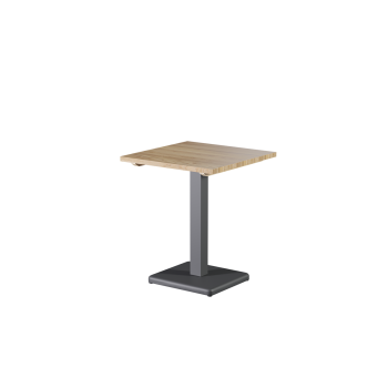 Tisch IMPERIO mit Holzplatte