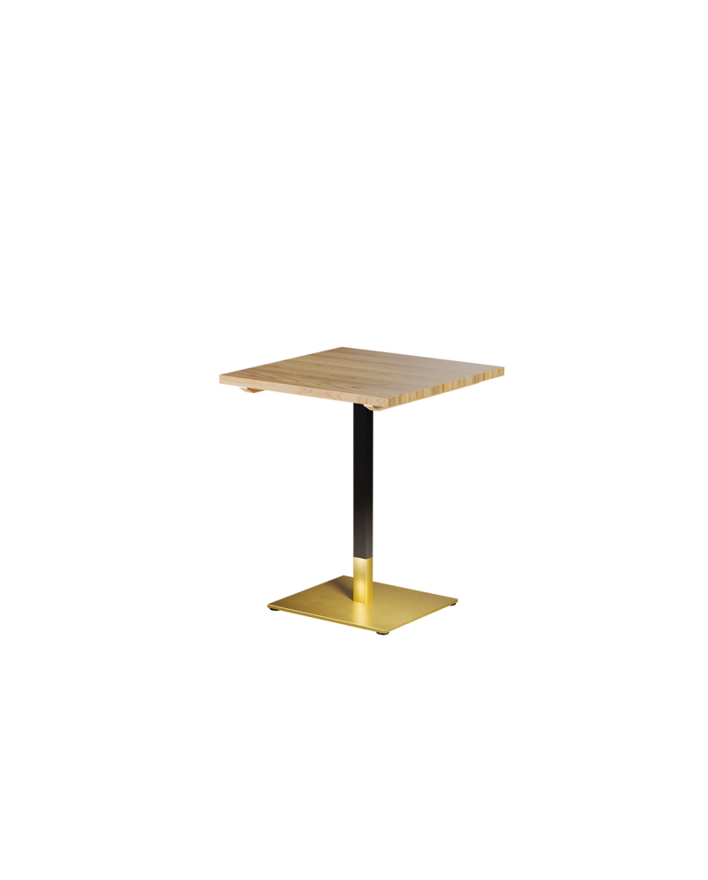 Tisch OMEGA mit Holzplatte