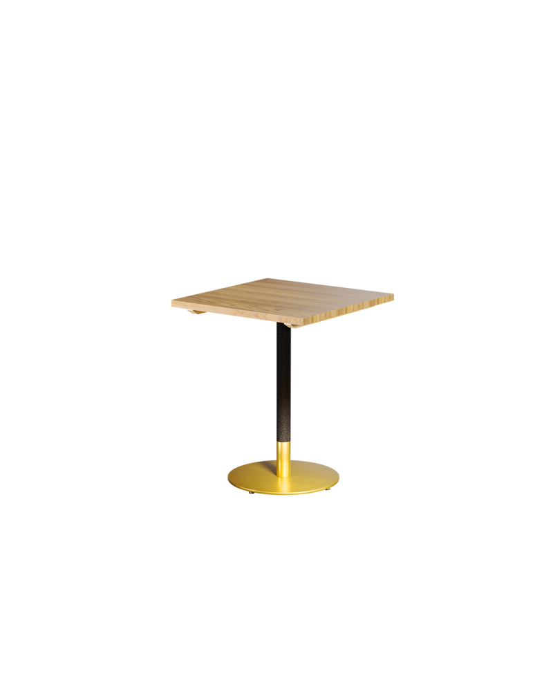 Tisch OMEGA R mit Holzplatte