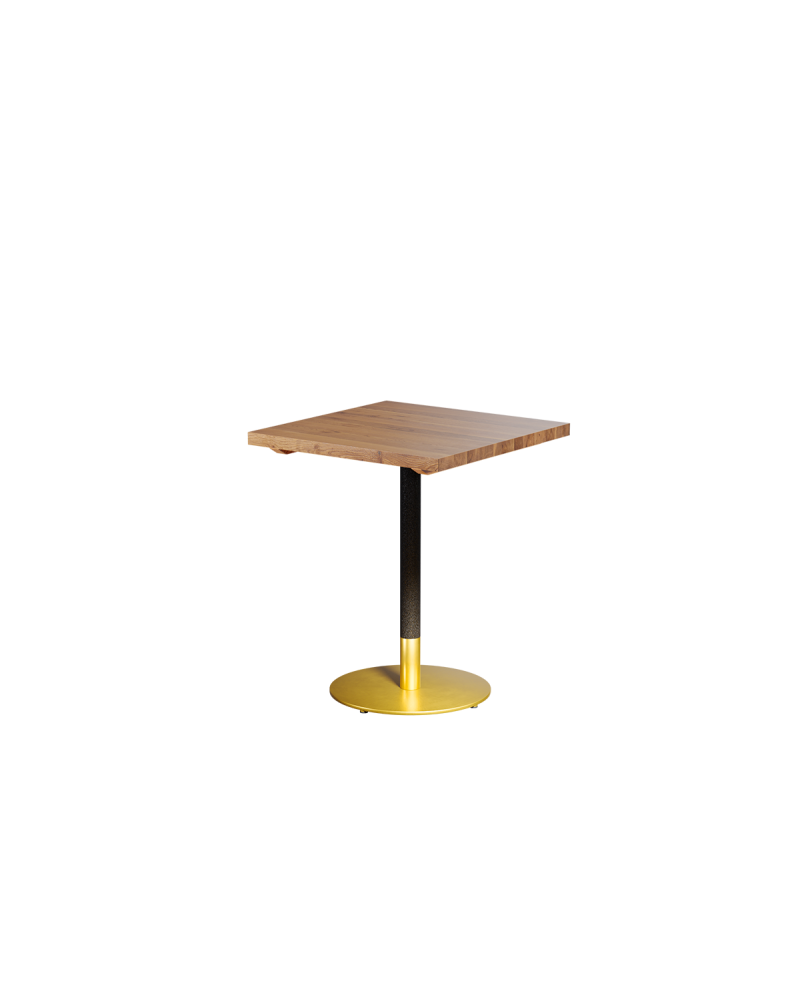 Tisch OMEGA R mit Eichenplatte