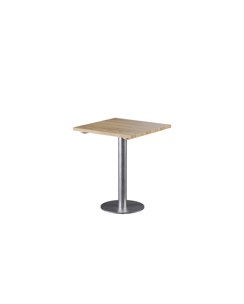 Tisch SIGMA R mit Holzplatte